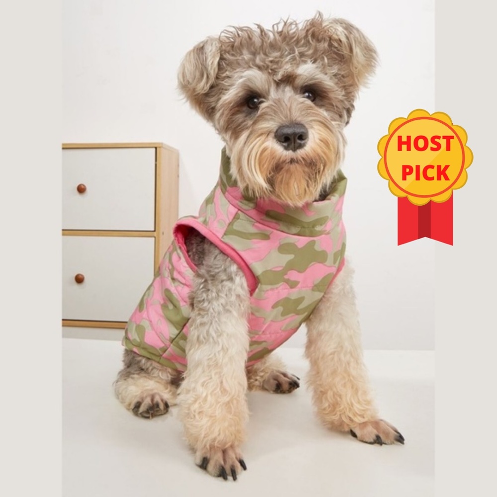 Camo Pet Puffer Vest